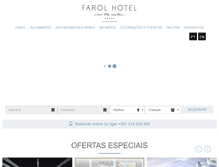 Tablet Screenshot of farol.com.pt
